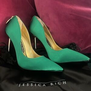 Jessica Rich Green Heels